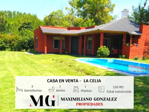 Imagen 1 de 11 de Casa En Venta Barrio Parque La Celia , Tristan Suarez Ezeiza