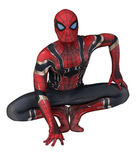 Disfraz Traje Spiderman Infinity War Iron-spider Cosplay