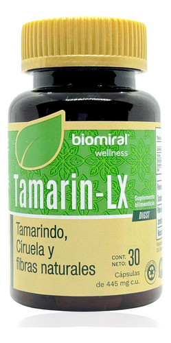 Tamarin -lx 30 Cápsulas 445 Mg Biomiral