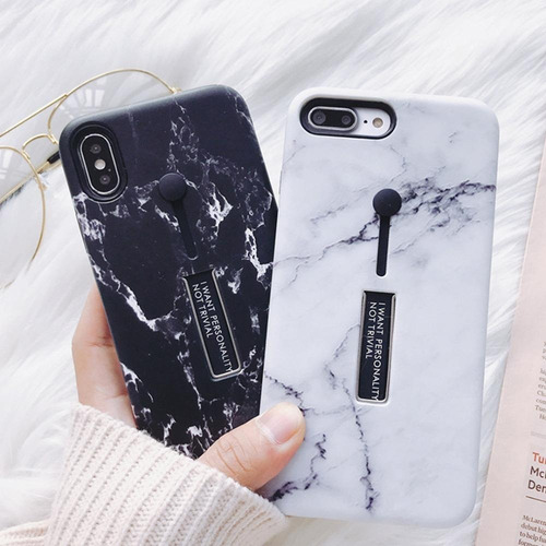 Estuche C/ Agarre Cinta Diseño Xiaomi Redmi Note 7