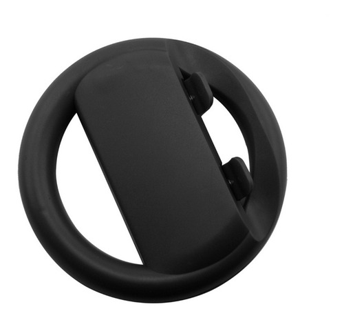 Imagen 5 de 5 de Set 2 Volantes De Carrera Para Joy-con De Switch Negro