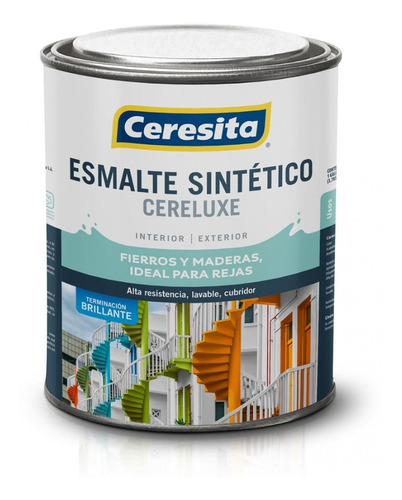  Esmalte Sintético Ceresita 1/4 Galón Pinturasonlinecl