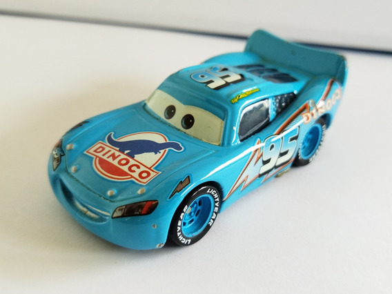 Disney Cars Rayo Edición Dinoco Azul Claro Racer 95 | MercadoLibre