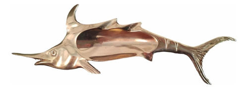 Pez Marlin Bronce Cenicero