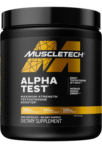 Alpha Test Muscle Test 240 Caps