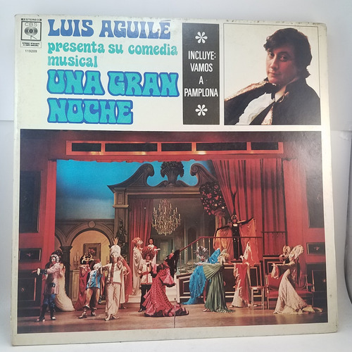 Luis Aguile - Una Gran Noche - Vinilo Lp - Mb