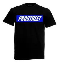 Comprar Remera Prostreet Racing 8 - Tuners - Moteros  100% Algodón Xxl Negro
