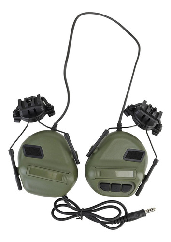 Casco Auriculares Orejeras Para Talkie Communication Radio