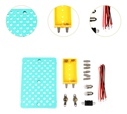 Kit De Experimentos De Circuito Básico Materiales