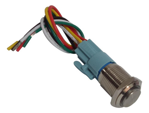 Interruptores Con Pulsador De Enclavamiento Azul