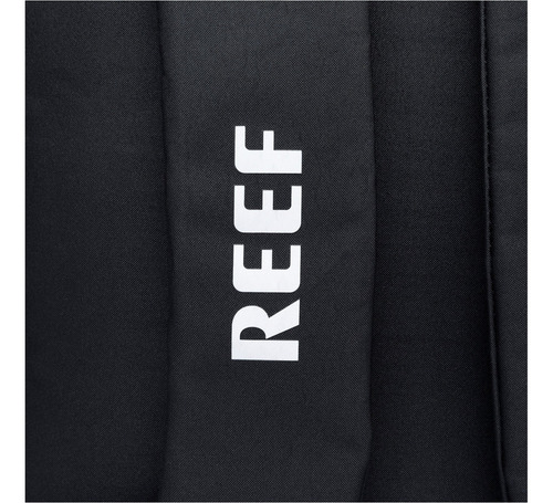 Mochila Masculina Reef Casual Faculdade Trabalho Cor Preto/branco