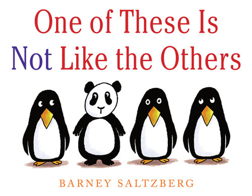 One Of These Is Not Like The Others, De Saltzberg, Barney. Editorial Neal Porter Books, Tapa Dura En Inglés