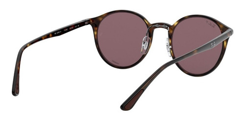 Imagen 8 de 10 de Anteojo De Sol Ray-ban Rb4336ch 710/bc 3p 50mm Chromance