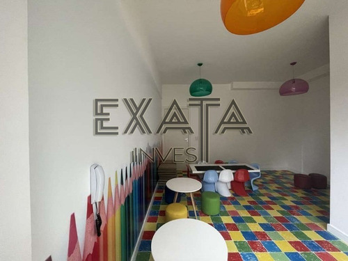 Imagem 24 de 30 de Apartamento Tipo Com Pé Direito Alto, Au: 37,39 M², 1 Dormitório E 1 Vaga De Garagem, Ótimo Lazer. - Ap01312 - 70636007