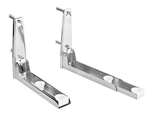 Imagen 2 de 4 de Soporte Microondas Telescópico Acero Inoxidable Rey Ofertas