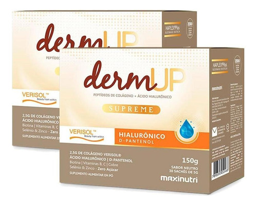 Dermup Supreme Verisol Acido Hialurônico D-pantenol 2un
