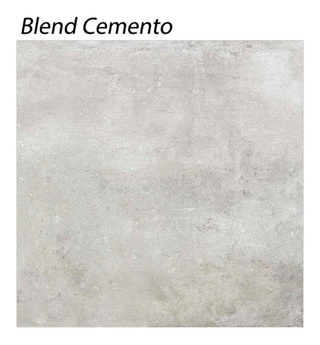 Imagen 2 de 10 de Porcelanatos De Piso Y Pared Cerro Negro Blend Simil Cemento Alisado 61x61 1ra