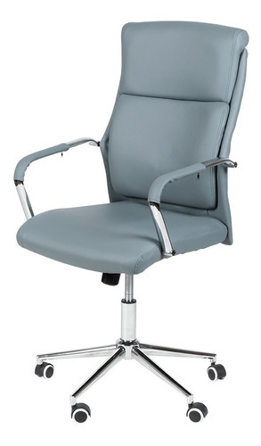 Silla Ejecutiva Para Oficina Arquimedes Gris Ergonómica