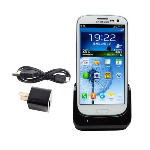 Dock Cuna Usb Cargador Sincroniza Para Samsung Galaxy S3 Sii