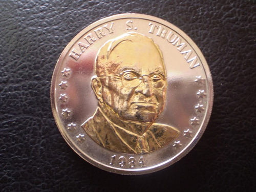 Moneda Medalla Harry Truman 1884-1984 (x410