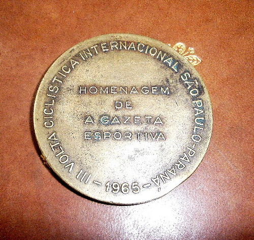 Medalla Iii Volta Ciclistica Internacional Sao Paulo Paraná 