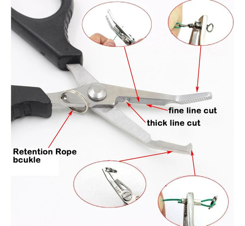 Pe Line Cutter, Alicate De Pesca, Tesoura, Ferramenta, Equip