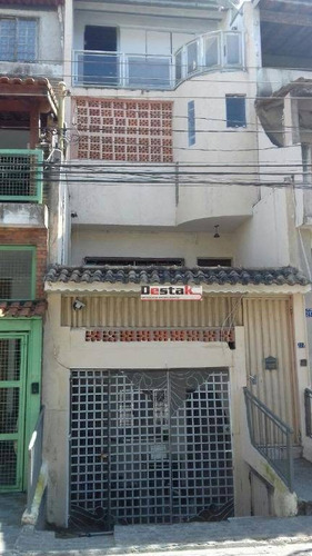 Imagem 2 de 24 de Sobrado Com 1 Dormitório À Venda, 201 M² Por R$ 350.000,00 - Demarchi - São Bernardo Do Campo/sp - So0639