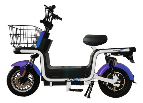 Moto Elétrica Scooter 1000w S1 Baoshima Cor Azul
