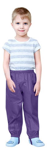Pantalones Impermeables Casuales Para Niños Y Niñas, A Prueb