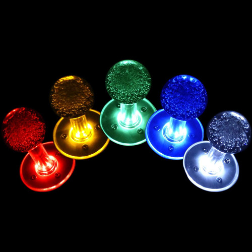 Arcade Led Joystick Sanwa Estilo Juego De Lucha Joystick Led
