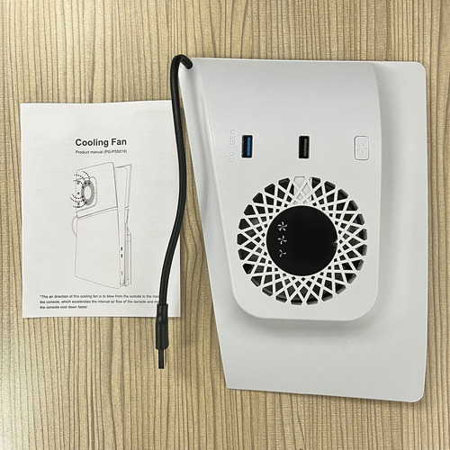 Para Ventilador De Refrigeración Delgado Con Control De Temp