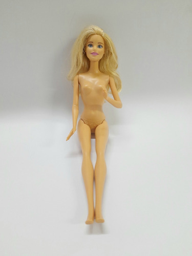 Muñeca Barbie Rubia Sin Accesorios Original (usada)