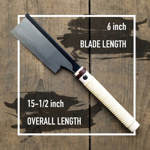 Sierra De Mano Japonesa Suizan 6'' Cola De Milano Dozuki