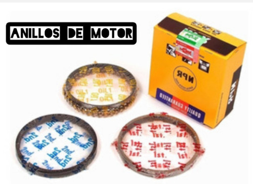 Anillos Motor Chevrolet Npr 4he1 (con Turbo) *