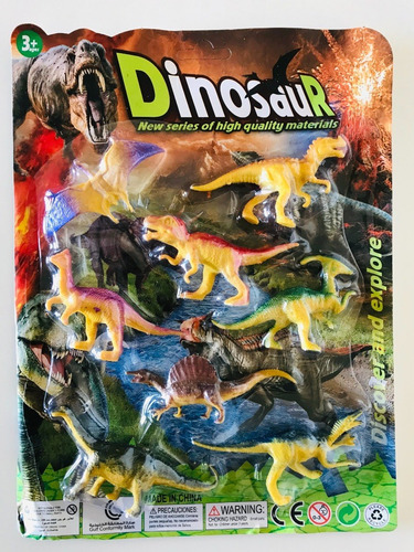 Dinosaurios Set X 8 Juguete Regalo Dia Del Niño
