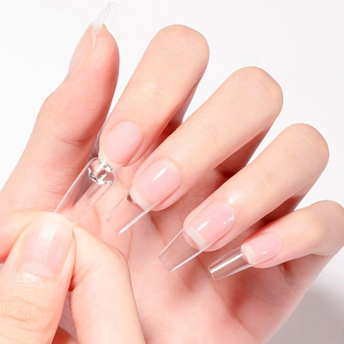 Soft Gel Tips Cobertura Completa Flamenco - 240pcs