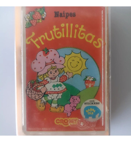 Naipes Cromy De Frutillitas.completos, Año 1985.