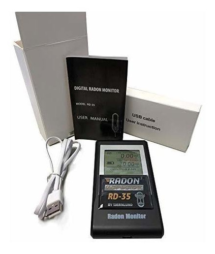 Detector Radon Inspector Monitor Ga Premium Probador