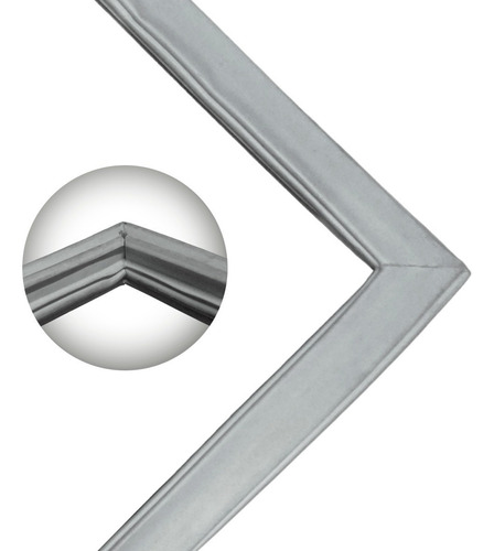 Borracha Gaxeta Freezer Vertical Bosch - Rc36s Cor Cinza