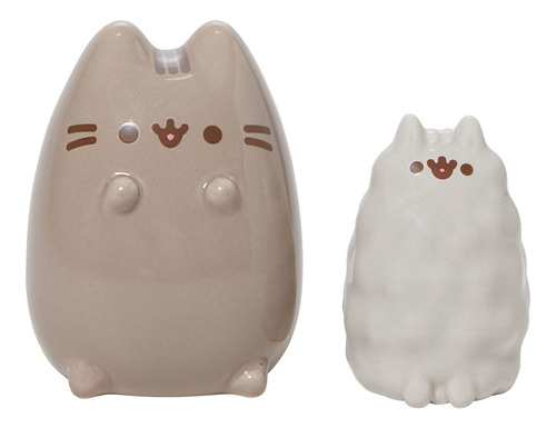 Enesco Pusheen The And Stormy Juego Salero Pimentero