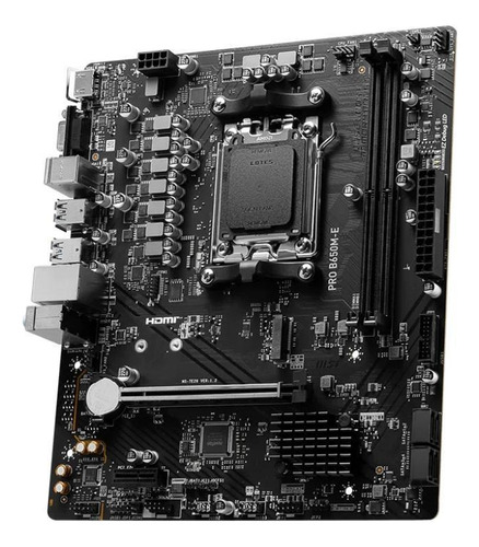 Placa Mãe Msi Pro B650m-e, Ddr5, Socket Amd Am5
