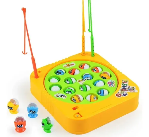 Jogo Pescaria Infantil Pega Peixe Brinquedo Pesca Maluca