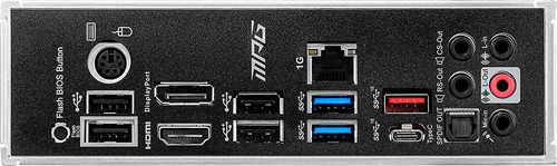 Tarjeta Madre Msi Mpg B550 Gaming Plus Usb 3.2 Ddr4 Negro Negro