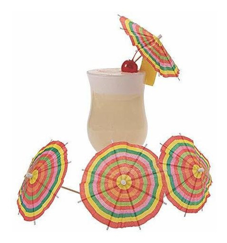 Sombrilla O Paraguas - Fiesta Fringe Drink Umbrellas - Sumin