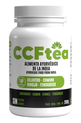 Ccf Tea Cilantro, Comino E Hinojo