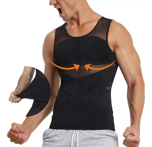 Camisa De Compresión Para Hombre Para Moldeador De Cuerpo