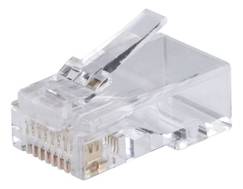 Conector Ficha Rj-45 Amp 8 Pines Red Utp Tyco X 10 Unidades.