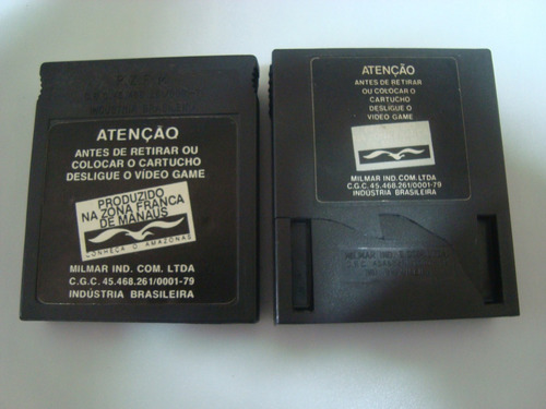 2 Cartuchos Com 8 Jogos Atari (Usado)
