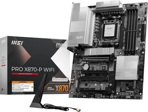 Placa Base Msi Pro X870-p Wifi Serie Pro (amd Ryzen 9000...