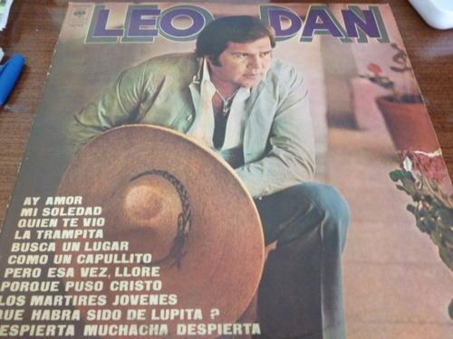 Leo Dan Pero Esta Vez Llorare Vinilo Argentino 1976